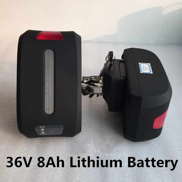 Rechargeable Ebike battery pack 36v 8ah 18650 lithium li ion battery