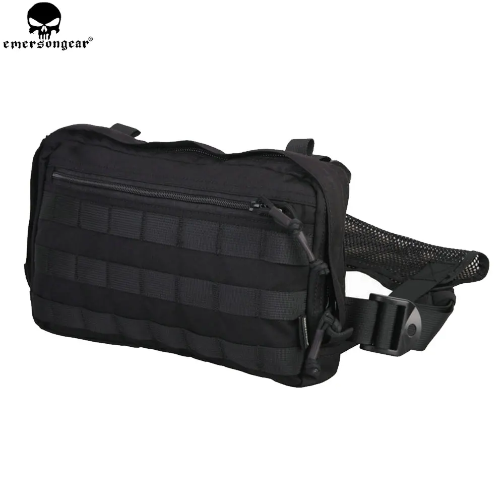 EMERSONGEAR EDC сумка нагрудная сумка Recon сумка для инструментов боевой тактический жилет сумка мультикам черный EM9285