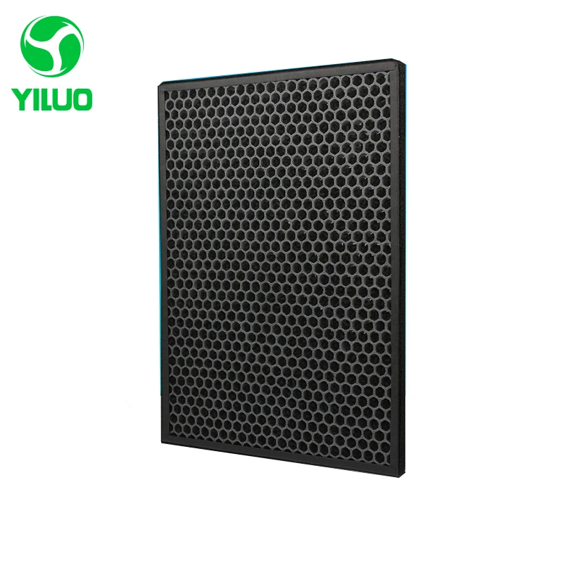 

390*280*15mm high efficiency filter and activated carbon filter of air purifier parts for KJEZ200E etc