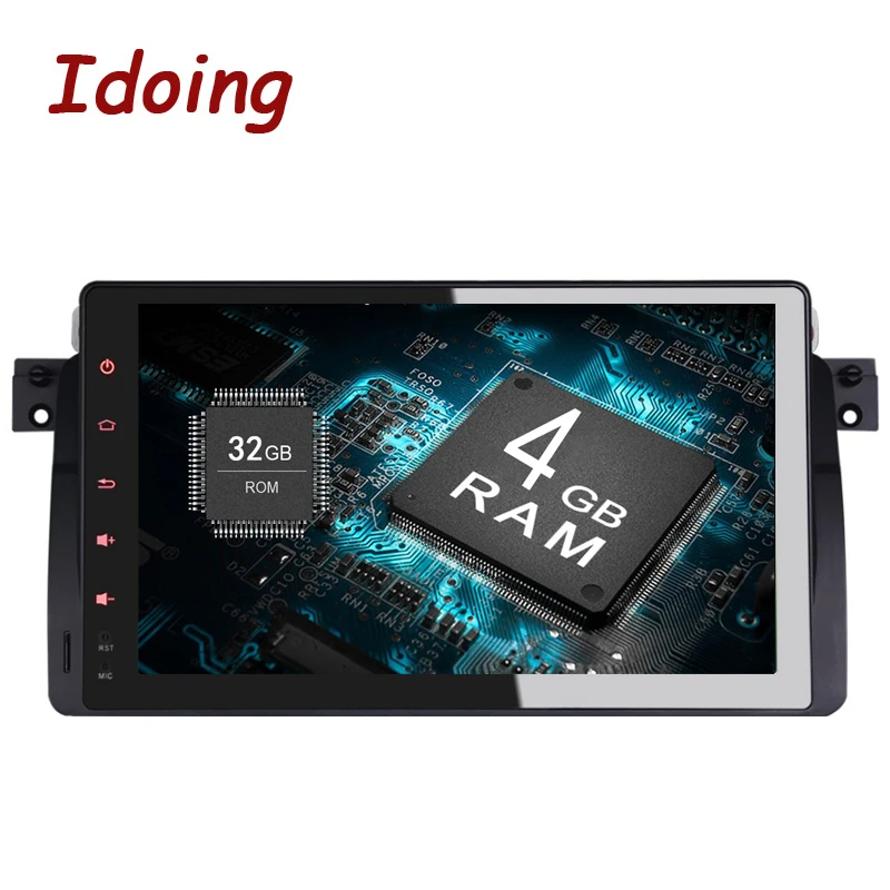 Best Idoing 4GB+32G Steering-Wheel 2Din Android8.0 For BMW E46/320/325 Car DVD Multimedia Player Navigation Built-in 3G Dangle Radio 0 Best Idoing 4GB+32G Steering-Wheel 2Din Android8.0 For BMW E46/320/325 Car DVD Multimedia Player Navigation Built-in 3G Dangle Radio 0