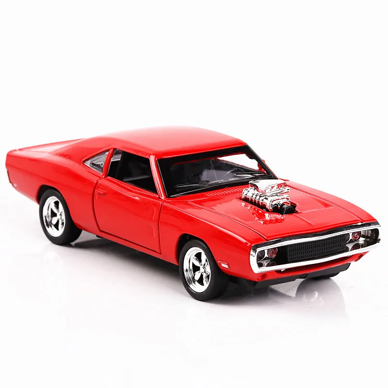 Модель автомобиля из сплава 1:32 4 цвета для Dodge Charger быстрая и яростная серия
