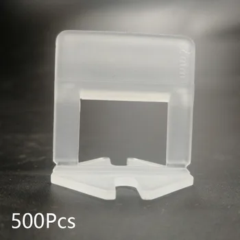 

500pcs Tile Leveling Clip set 1.0/1.5/2mm household working accessories home Wall Floor Tile Spacer Tiling Tools