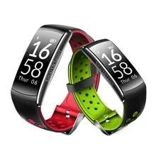 Q8 Smart Открытый браслет спорта монитор сердечного ритма фитнес-трекер SmartBand с будильником Facebook Twitter напоминание