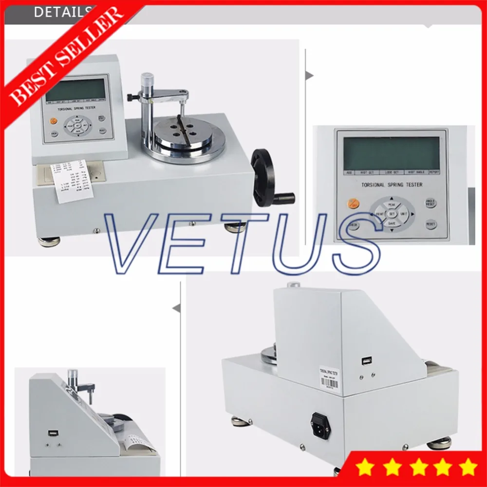 10N.m/102.1Kgf.cm/88.62Lbf.in Manual Spring Tester Gauge Torsion Spring