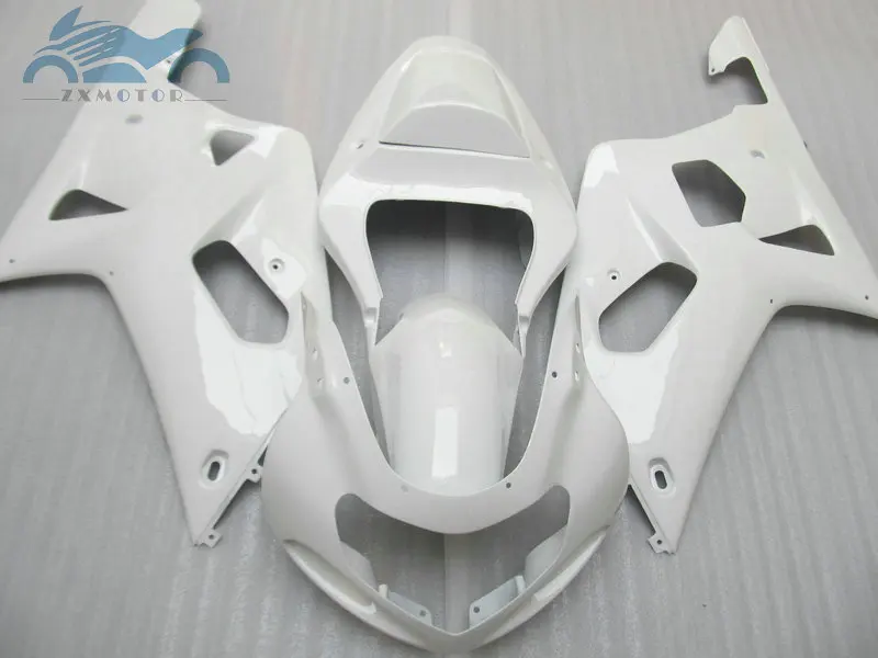 Набор обтекателей для мотоциклов SUZUKI 2001 2003 GSXR600 GSXR 750 K1 K2 road GSXR750 600 01 03 white ZT10|Полные