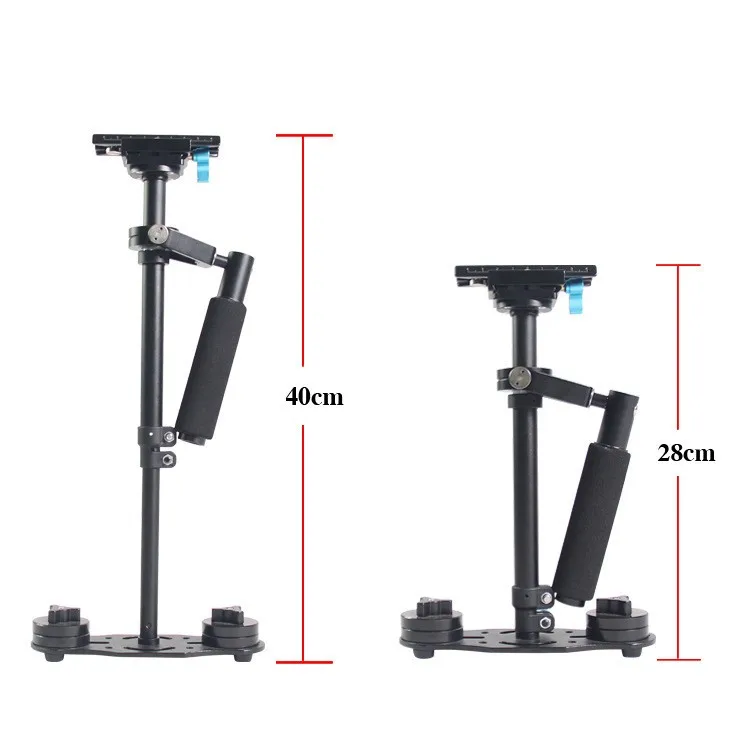 Оригинальные yelangu S40L 0.4 м стедикам ручной Камера Стабилизатор Steadycam minicam устойчивый cam для DSLR DV видеокамер Камера