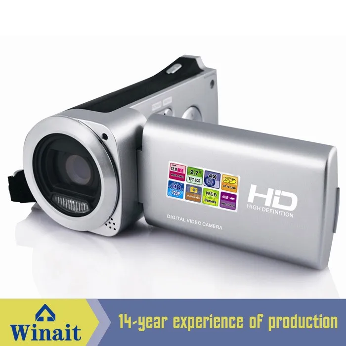 15mp 720 P HD Цифровая видеокамера hdv-828 2.7 "ЖК-дисплей дисплей камера ПК 4X цифровой зум дешевые цифровые видео видеокамера