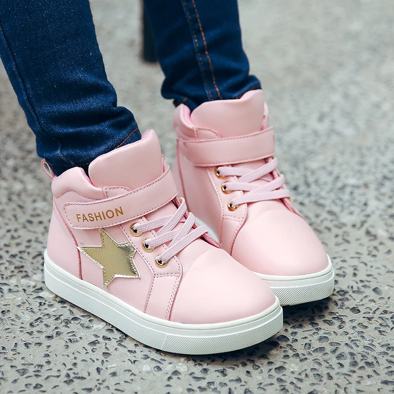 Primavera das Crianças Sapatos das Meninas das Crianças de Lazer da Moda Sapatos Nova Linda Princesa Esportes Runningnew Moda no Outono 2020