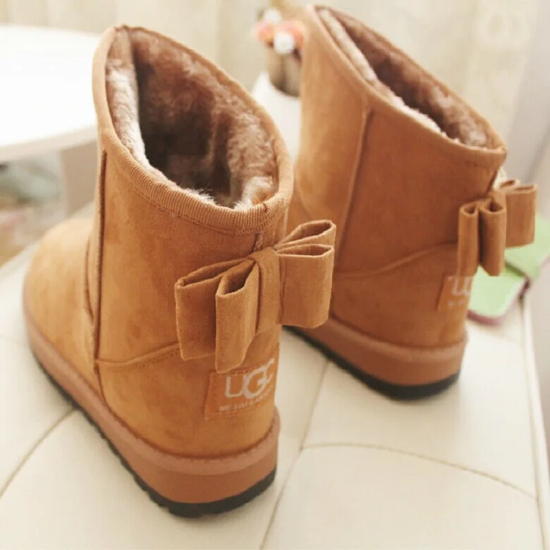 

Winter Boots Woman Shoes 2017 Ugs Australia Boots Women Flat Shoes Ugs Women Short Ankle Australian Boots Lady Chaussure Femme