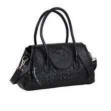 ICEV Европейская Мода Аллигатор воловья кожа сумки через плечо для женщин кожаная сумка подушка ручные сумки женские сумки известных брендов