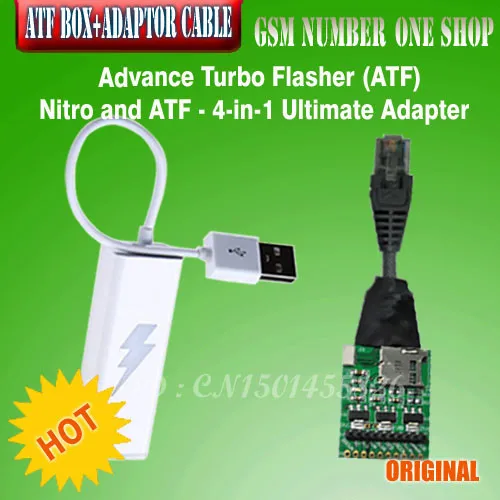 ATF Nitro box For Nokia+atf 4 in 1 adaptor +++++++
