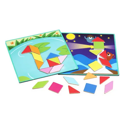 

Multifunctional shape mirror puzzle Jigsaw puzzle