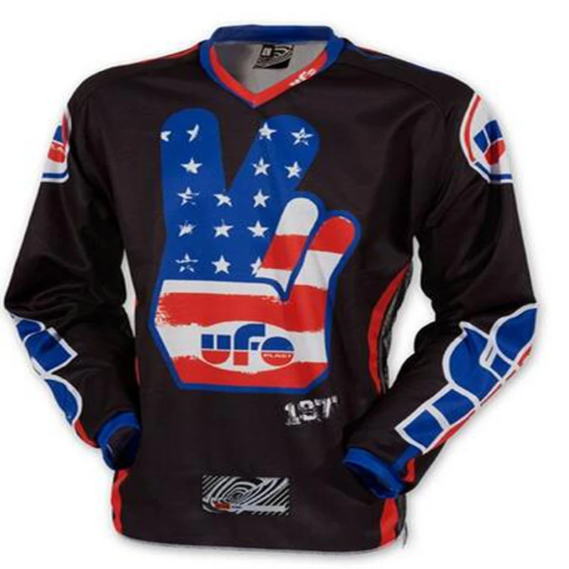 

2019 Breathable Motocross Jersey MTB moto shirt Thrilling bicycle riding clothes Mountain Racing Bike downhill gear DH MX Jersey