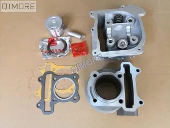 

39mm 139QMB GY6-50 cc upgraded to 47mm 147QMD GY6 80 cc big bore kit, with cylinder head of 64mm valves