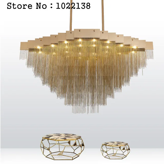 2017 New Modern Aluminum Chain Pendant Light Drop Lighting Fixture 2017 New Modern Aluminum Chain Pendant Light Drop Lighting Fixture For High Ceiling Office Bar