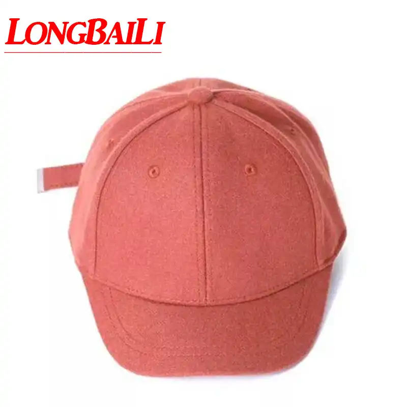 burgundy suede baseball cap