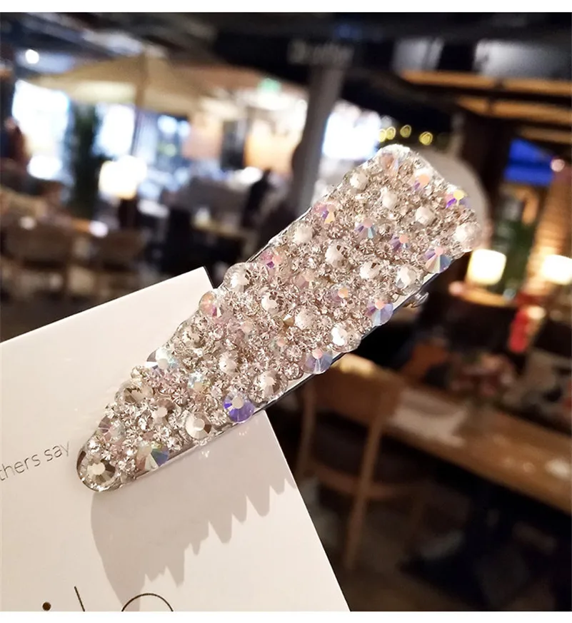 E6 Silver clip Модные женские аксессуары для волос, корейский стиль, имитация жемчуга, кристалл, заколки для волос для девочек, женская заколка ручной работы, заколка для волос - Цвет: E6 Silver clip