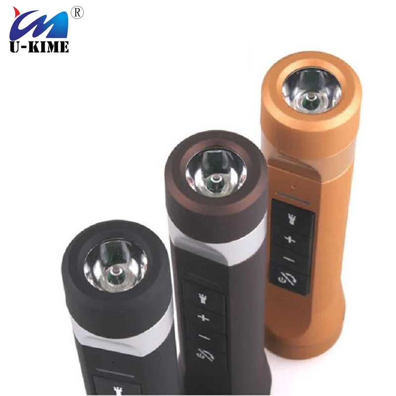 

Outdoor Riding Wireless Bluetooth Speakers 5 In 1 Multifunction MP3Player+Phone Function+Power Bank+FM Radio+Flashlight