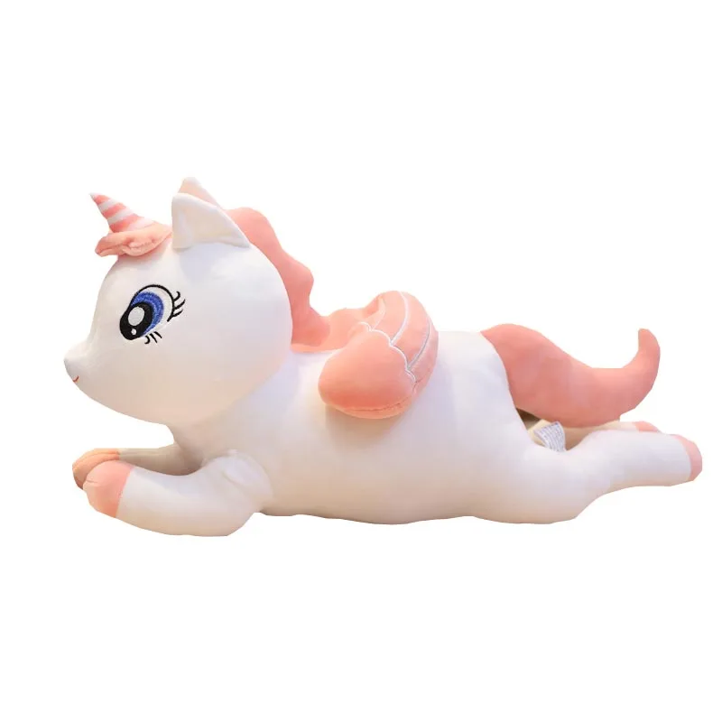 

Unicorn doll plush toy doll cartoon cute super soft bed sleeping pillow