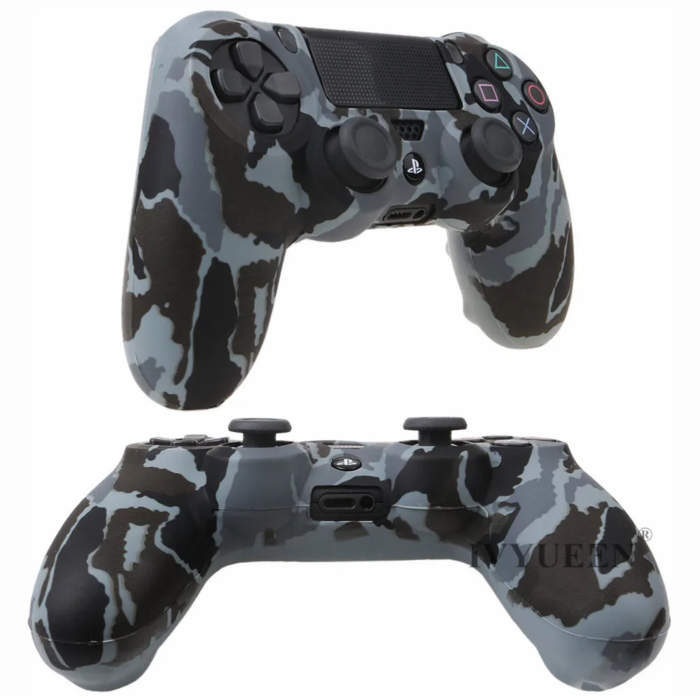 Силиконовый защитный чехол IVYUEEN для sony Dualshock 4 PS4 DS4 Pro Slim с 8 аналоговыми джойстиками