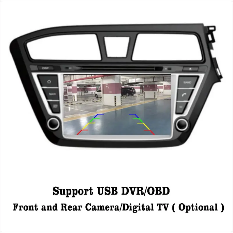 Perfect Android 7.1 2G RAM For Hyundai Elite / i20 2014~2017 Car Radio Audio Video Multimedia DVD Player WIFI DVR GPS Navi Navigation 5
