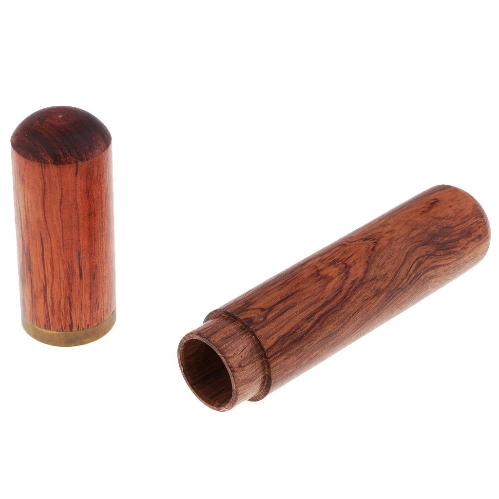 MagiDeal Mini Vintage Wooden Tobacco Cigarettes Pipe Holder Humidor Gifts