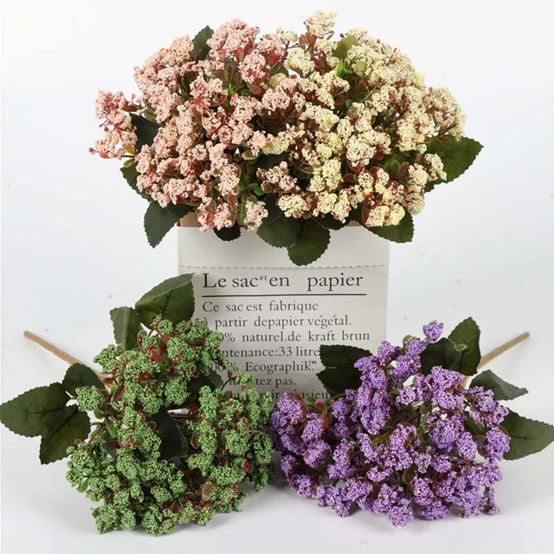 Multi Colorful DIY Plastic Artificial Flower High Quality Fake Chrysanthemum Flowers For Home Garden Wedding Table Decoration Multi Colorful DIY Plastic Artificial Flower High Quality Fake Chrysanthemum Flowers For Home Garden Wedding Table Decoration