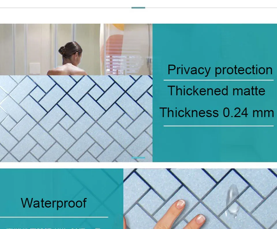 Украшения для офиса виниловая оконная пленка матовая без клея стеклянная наклейка скраб статическая пленка конфиденциальности Дверь Спальни Декоративные наклейки для дома
