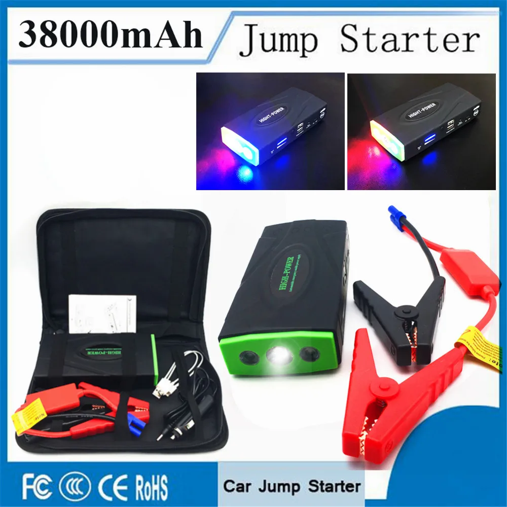 

Mini Emergency 38000mAh Car Jump Starter Power Bank 600A 12V Portable Starting Device Car Charger For Car Battery Booster Buster
