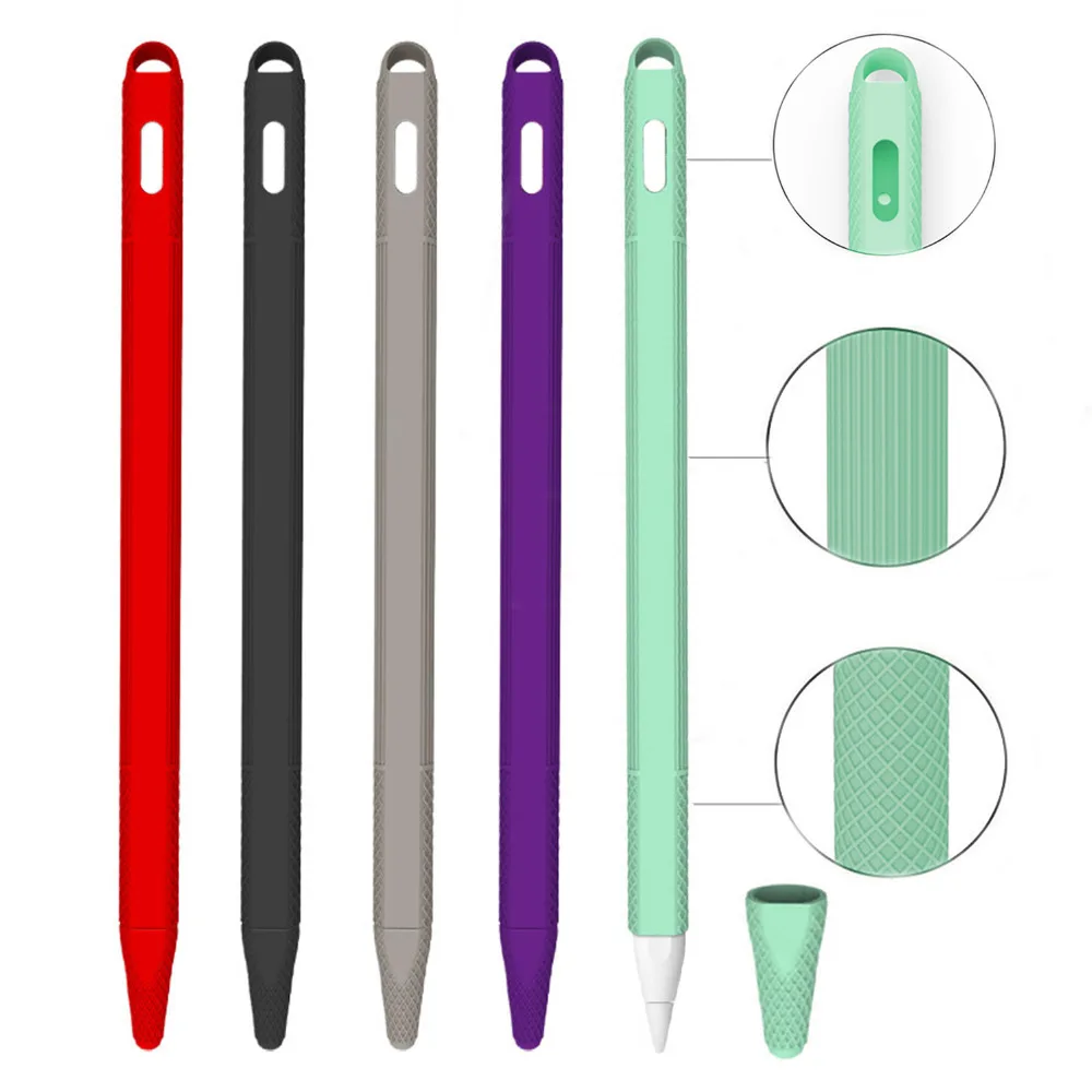 

Silicone Protective Cover Case Shell for Apple Pencil Ipencil 2th Generation Stylus Pen Accessories