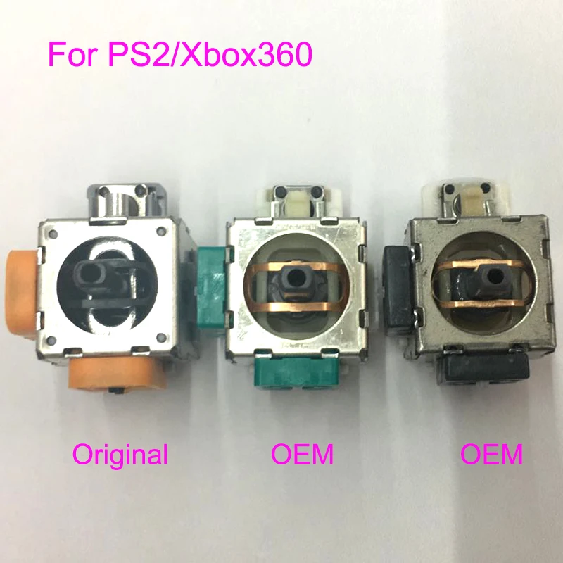 100pcs/lot for Xbox 360 Joystick Replacement 3D Analog Joystick Stick Sensor Module for Xbox360