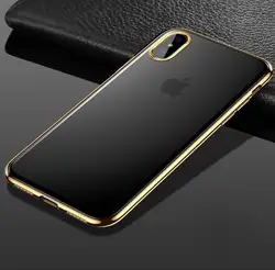 Оптовая продажа 5000 шт. для Apple IPhone X 8/8 плюс 6 S 7 5 ультра тонкий Ясно Мягкие резина TPU чехол Galaxy S6 S7 S8 Edge Plus