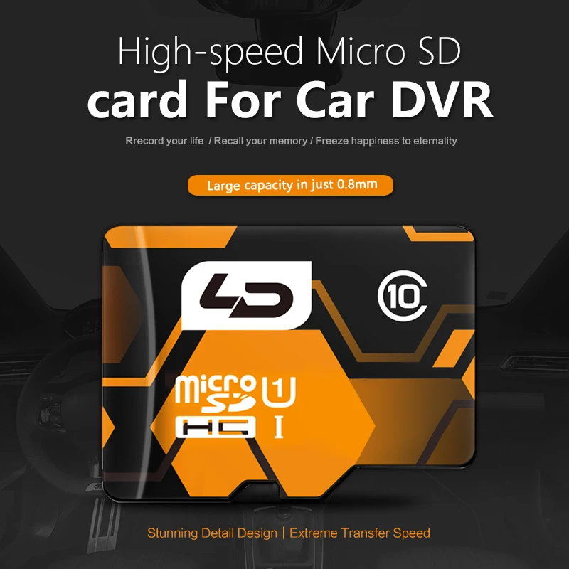 LD высокая производительность класс 10 8 ГБ/16 Гб Micro SD карта для автомобиля dvr MicroSD 32 ГБ/64 Гб карта памяти быстрая скорость TF карты для смартфона