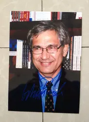 Подписанный ферит Орхан Памук фото с автографом Нобелевской премией в области искусства 7 дюймов 102018C