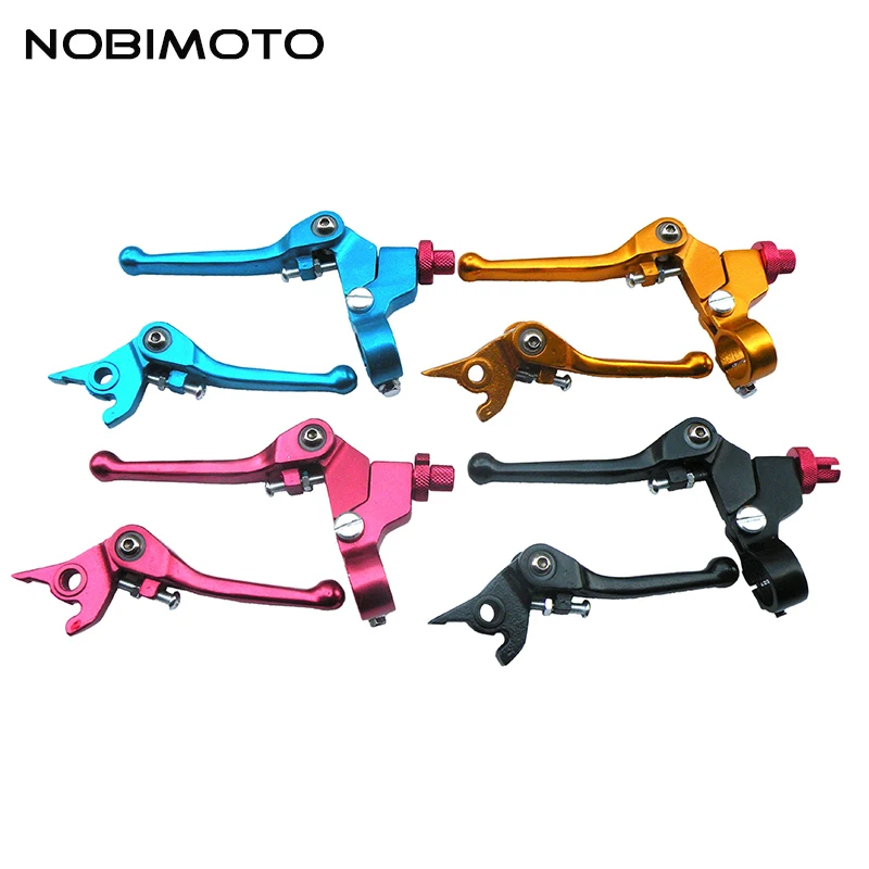 Off Road Oxidation folding Motorcycle Brake Cluch Lever Alloy Foladable