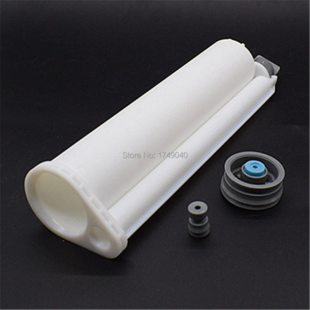 

75ML Dual Cartridge Dispenser Tube Hose 10:1 Mix Ratio Two Part AB Epoxy Gun Cartridge for Double-Barrel 75ml Dispensing Guns