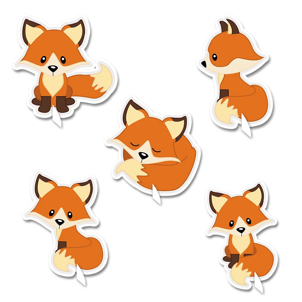 

Animal Fox Party Table Centerpiece Woodland Fox Centerpiece Decor Kids Event Birthday Party Decorations Supplies Baby Shower