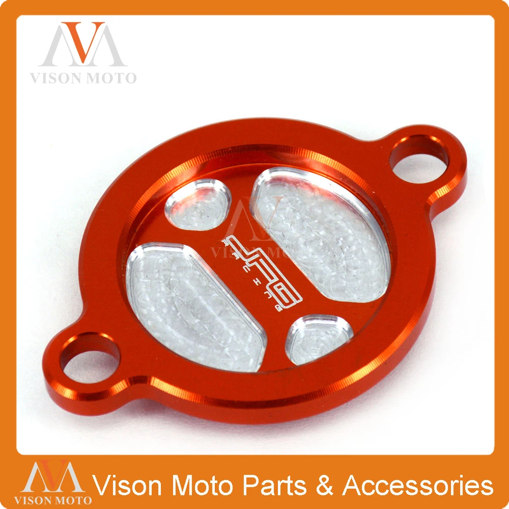 CNC Заготовка масляный фильтр крышка Крышка для KTM SX250F XC250F EXC250F XCF250W SX350F EXC350F XC350F XCF350W