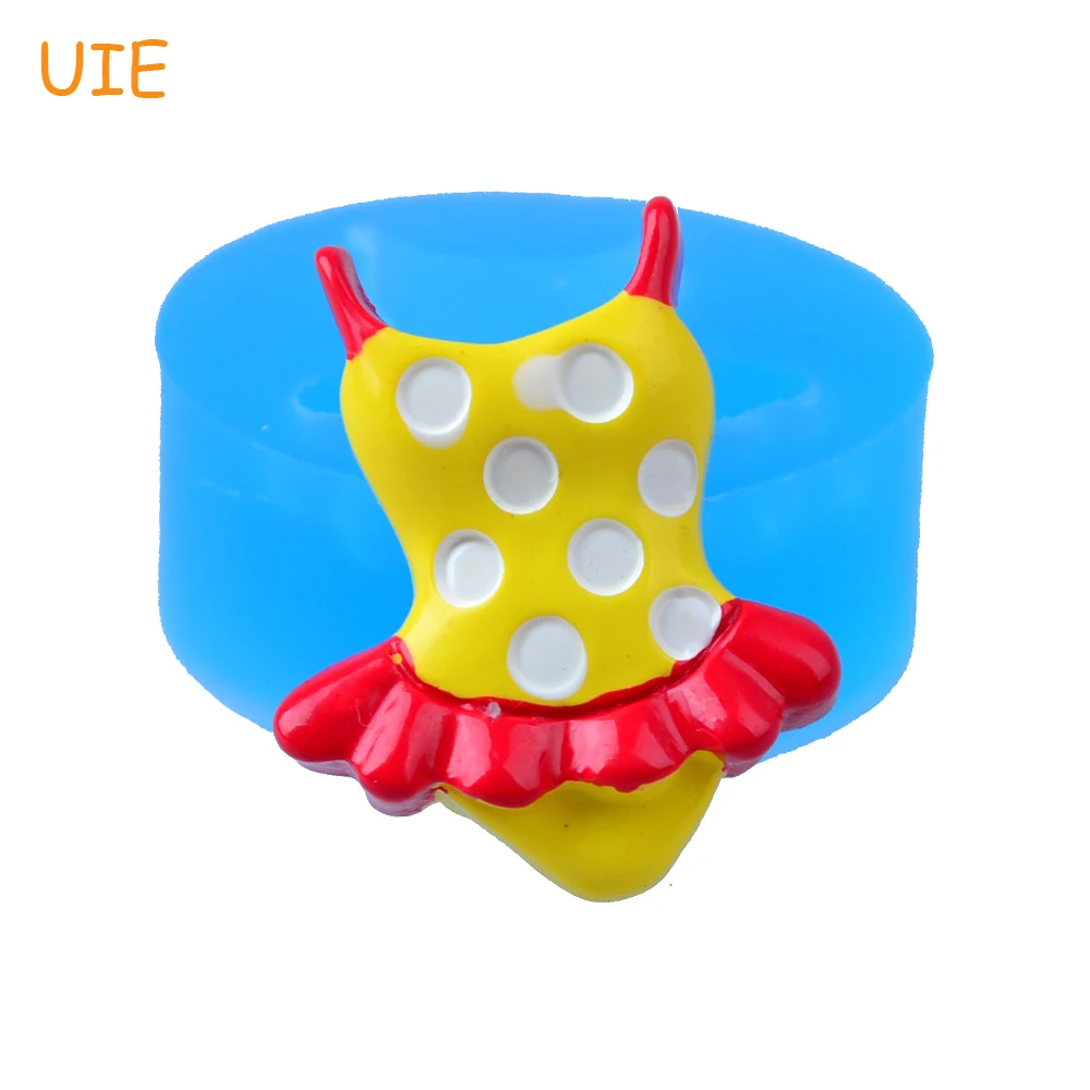 FYL475U 21mm One Piece Swimsuit Silicone mold Bathing / Swim Suit Mold