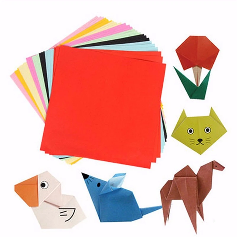 Origami Paper Craft Colored Paper double Sided Color 10 - Temu