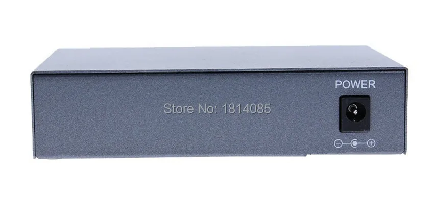 

CCTV 4-Port 10/100M PoE Net Switch/Hub Power Over Ethernet PoE&Optical Transmission For IP Camera System Network Switches