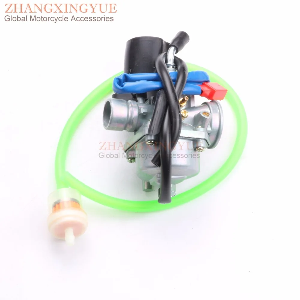 

19mm Carburetor Moped Carb for LONGJIA LJ50QT-F -01 LJ50QT-K 2T