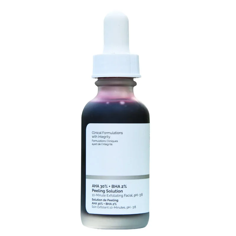 

Acne Mask 10 Minute Exfoliating Mask Facial Serum Remove Acne Scars Whitening Skin Care the Ordinary Aha 30% + Bha 2% Peeling