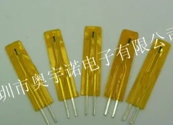 

Free ship 100pcs/lot NTC thermistor thin film MF5B SMD type 50K 1% B value 3950 25 mm length ntc thermistor