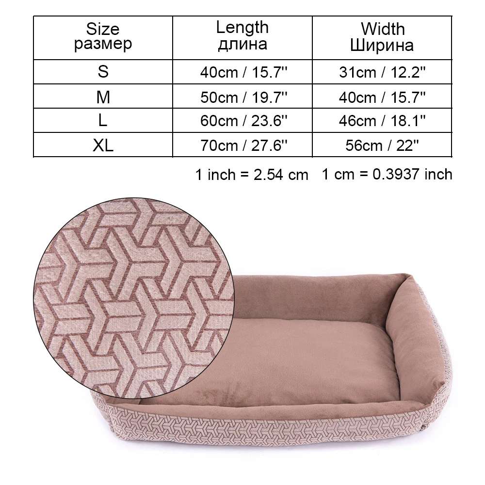 Pet Dog Bed Sofa Dog Waterproof Bed For Small Medium Large Dog Mats Bench Lounger Cat Chihuahua Puppy Bed Mat Pet House Supplies (19)