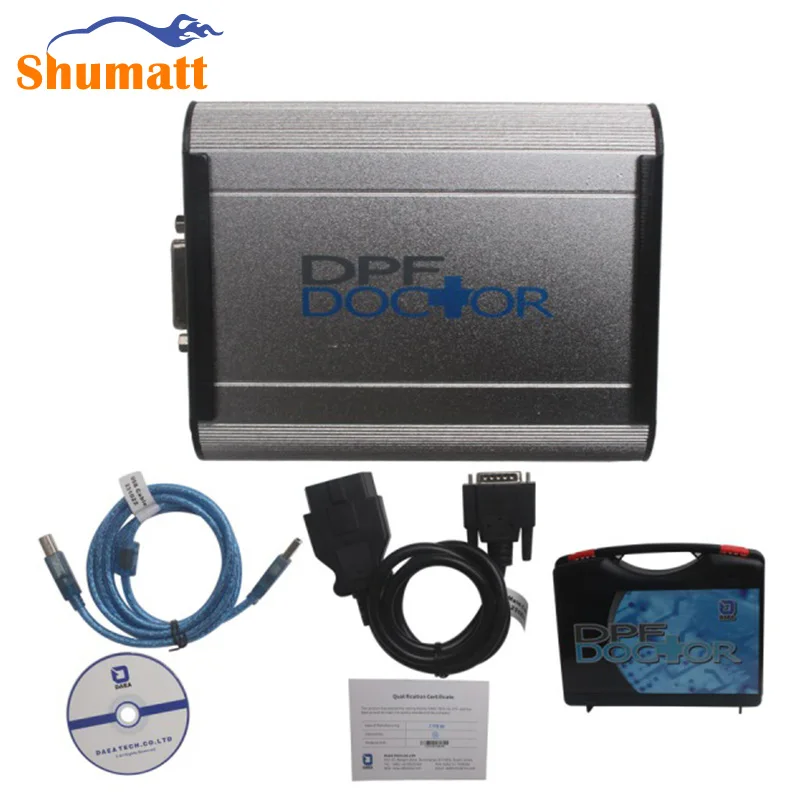 DPF Doctor Diesel Particulate Filter Universal Truck Emissions Diagnosis Analysis Tool With CD Software USB Connector Adapter