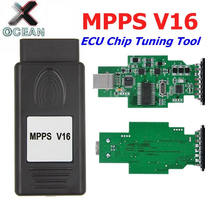 Чип-тюнинг OBD2 MPPS V16 ECU чип для EDC15 EDC16 CHECKSUM отличный v16 поддержка нескольких языков