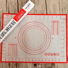 1 шт. домашний пластиковый коврик для выпечки коврики для приготовления теста для пиццы кондитерский торт тесто прокатки помадка коврик Кухонные гаджеты кухонные инструменты для приготовления пищи
