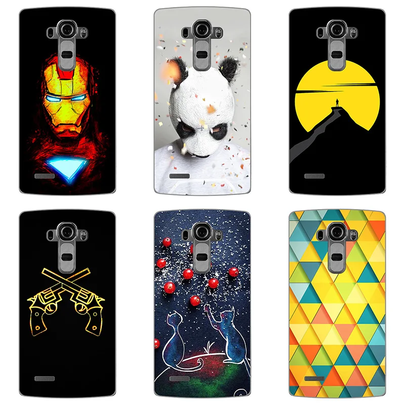 

For LG G4 H815 H818 5.5" Case Hard Plastic Back Cover Cases For LG G4 Painting Abstract Hard Coque Cases Patterned Shell Skin