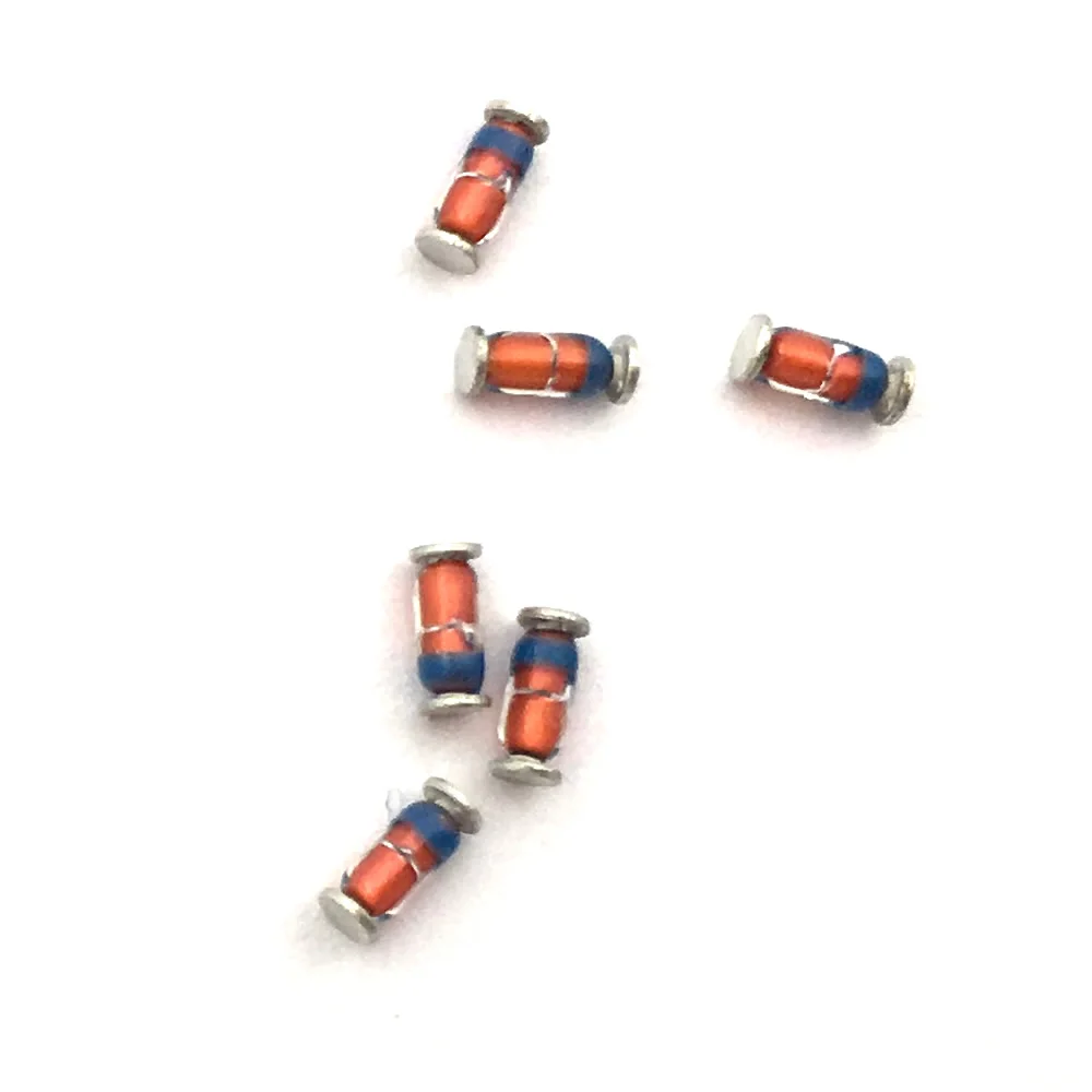 

MCIGICM 100PCS LL4148 LL-34 1N4148 IN4148 smd High-speed switching diodes 75V 150MA MINI MELF sod80